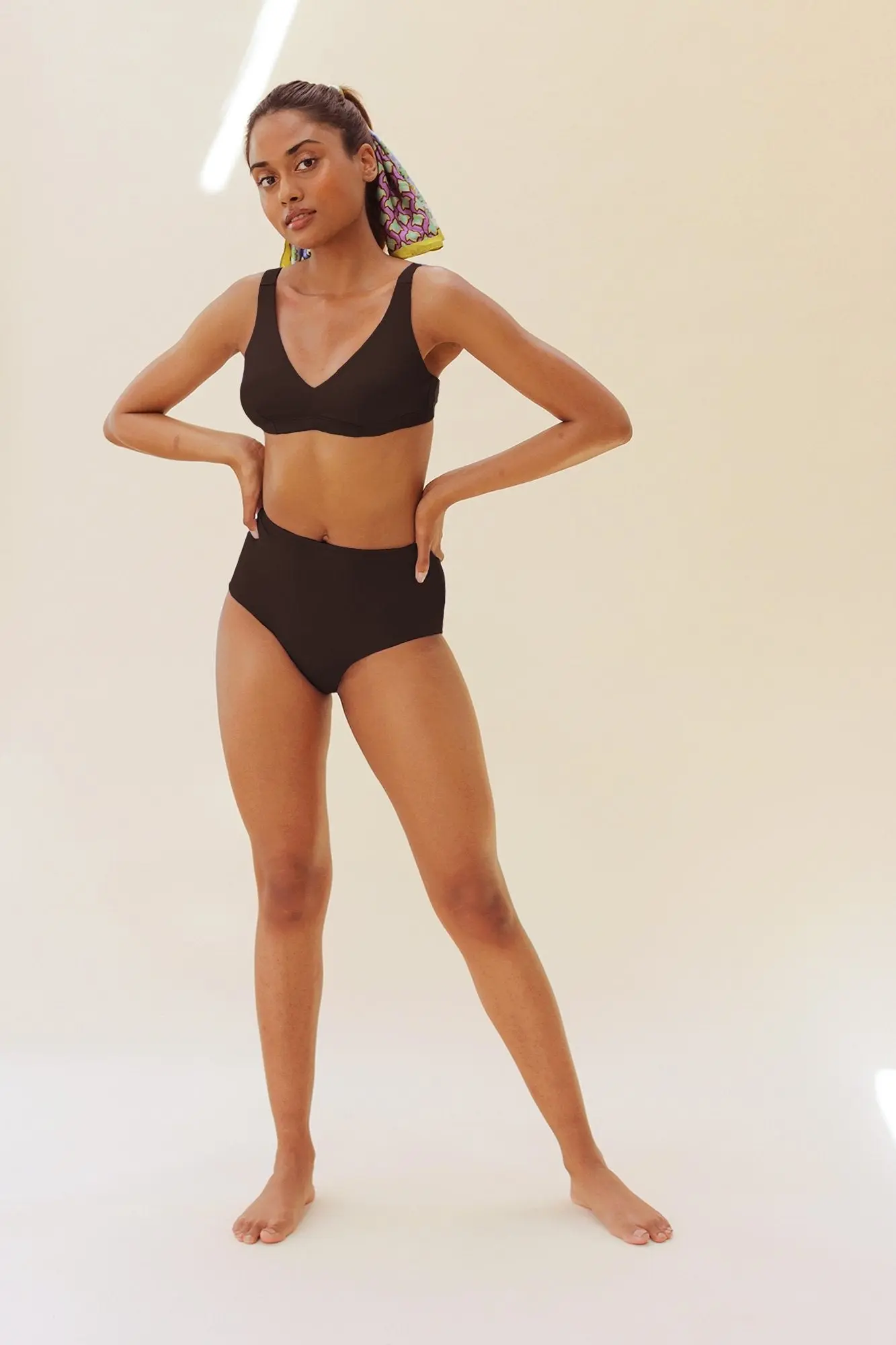 Paloma Noir Haut de Maillot de Bain Menstruel - Image 5